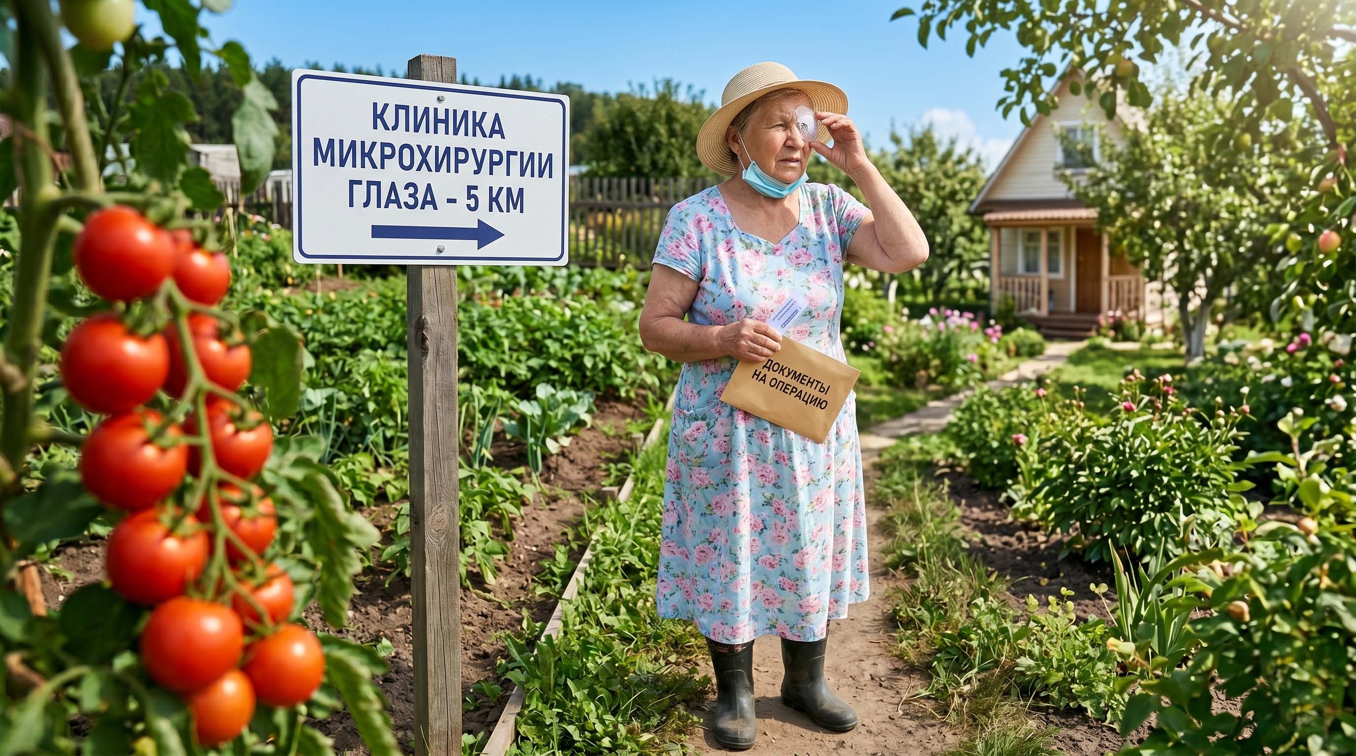 Операция на катаракту летом - лечение в клинике Прозрение Зеленоград